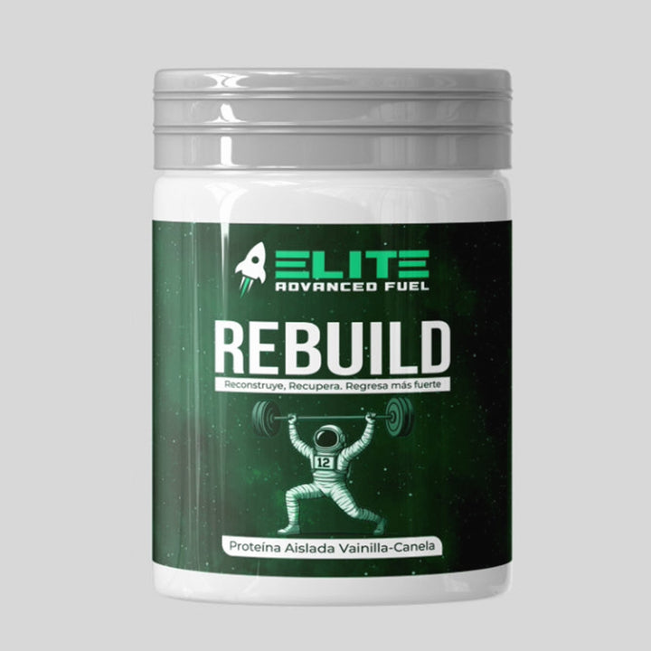 Rebuild –  Proteína Aislada (Vainilla- Canela / Chocolate)